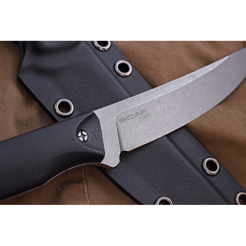 Scar Fixed Blade Black - NCC003