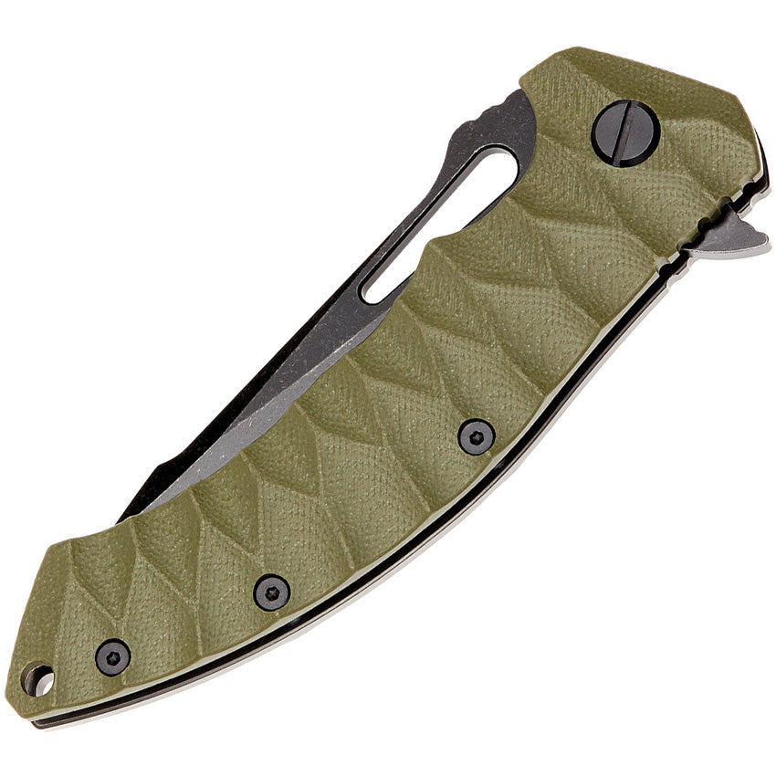 Shark Framelock BSW Olive - SKF421SEBG