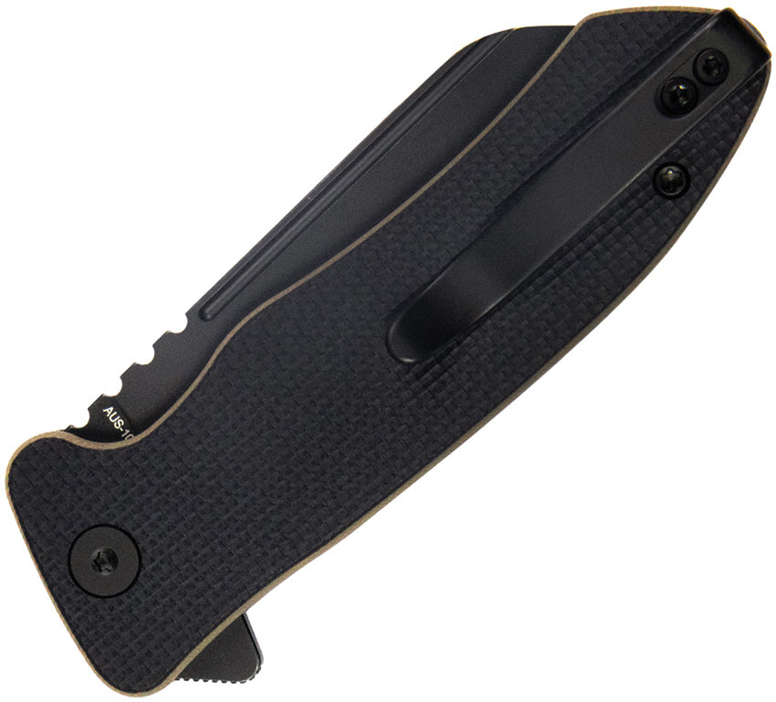 Creon Button Lock Black - KUB336F