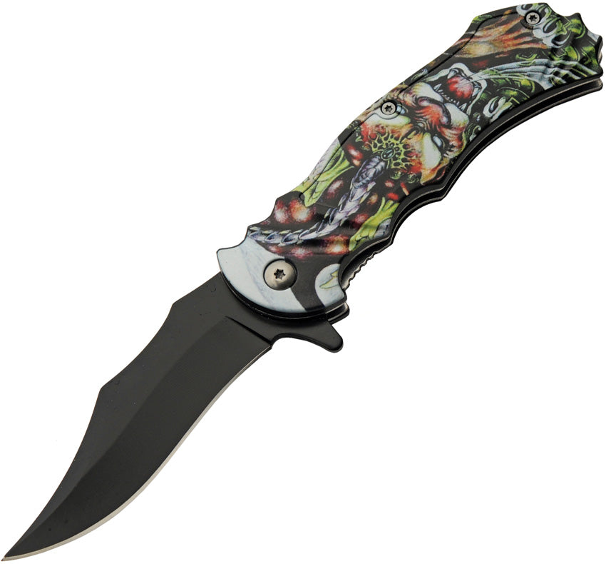 Creepy Cat Linerlock A/O - CN300572CC