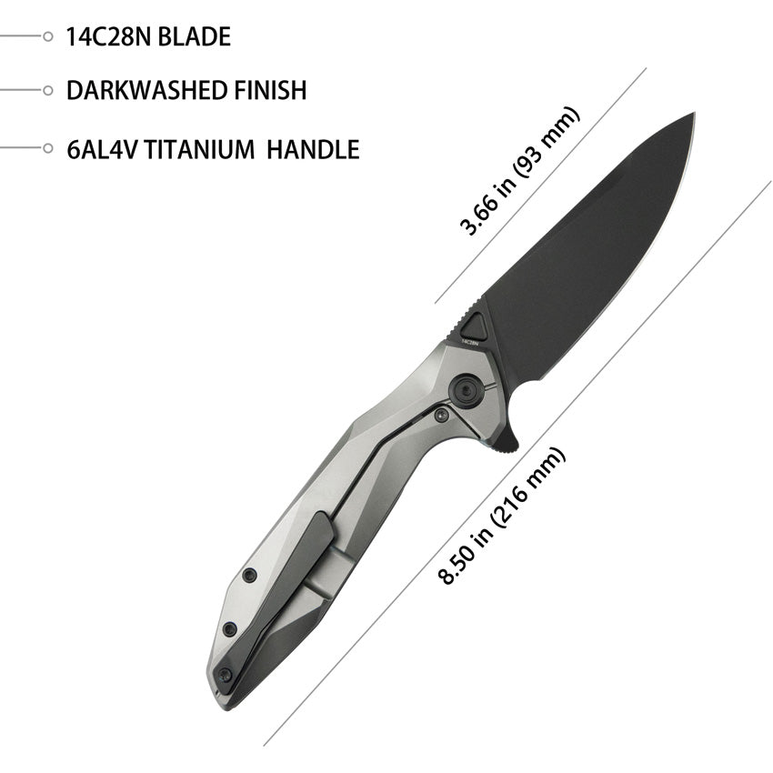 Nova Framelock Black - KUB235E