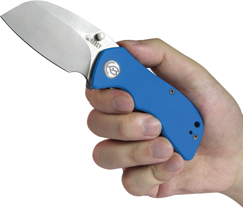 Karaji Linerlock Sheepfoot Blu - KUB180C