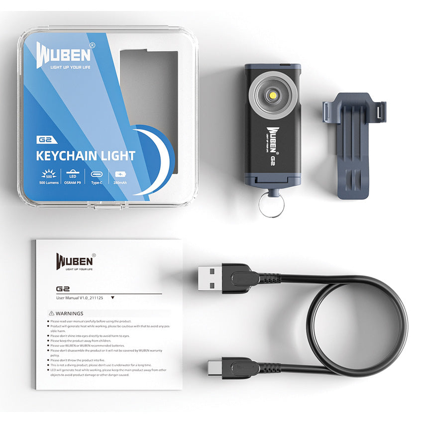 G2 Rechargable Keychain Light - WBNG2B