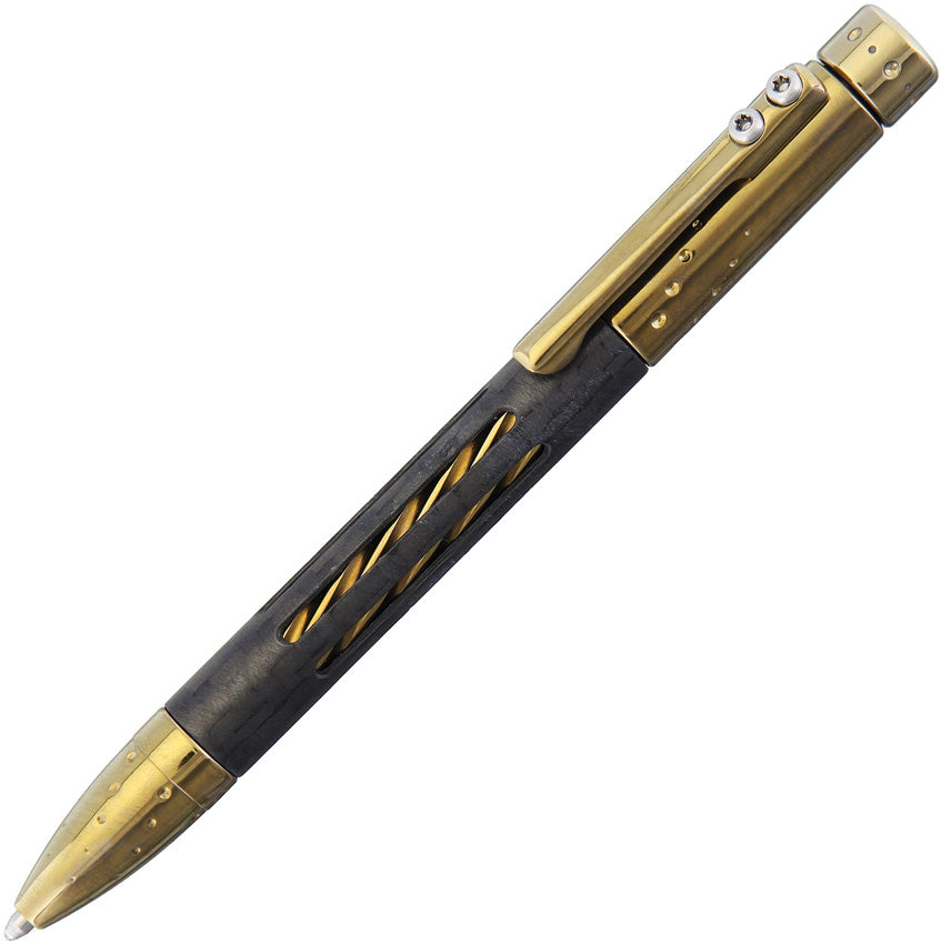 Nyala Pen Carbon Fiber Gold - LSTNYFCBRS