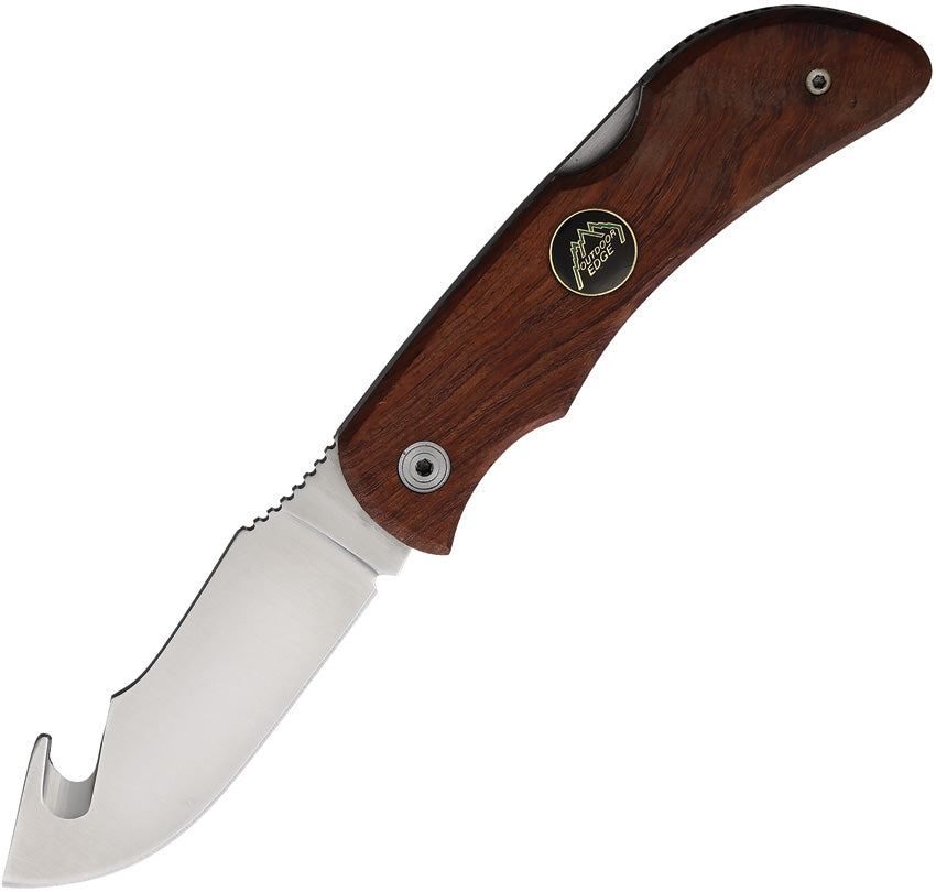 Pocket Hook Lockback Wood - OEPH20WB
