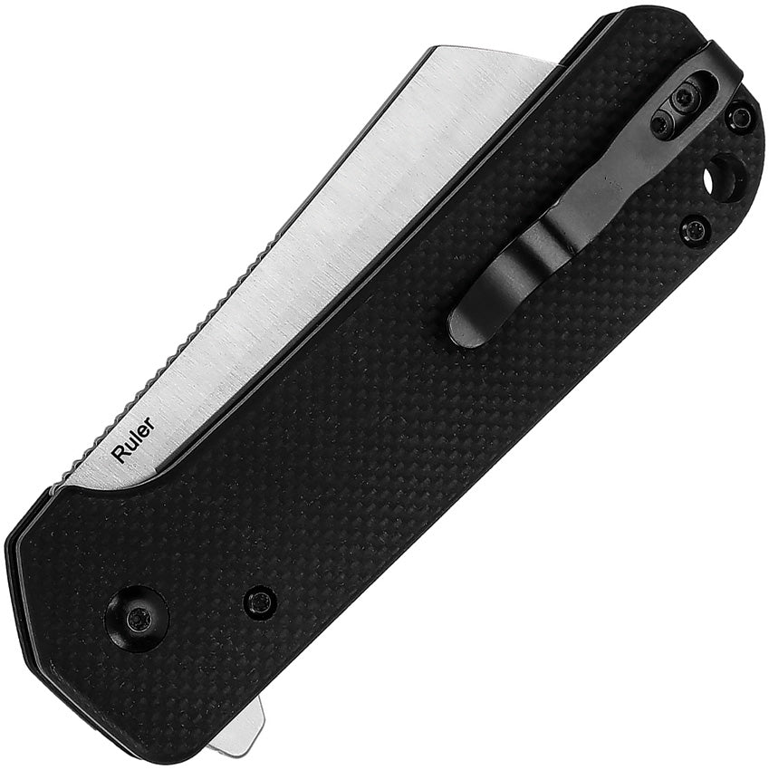 Ruler Button Lock Black G10 - KIL4003A1
