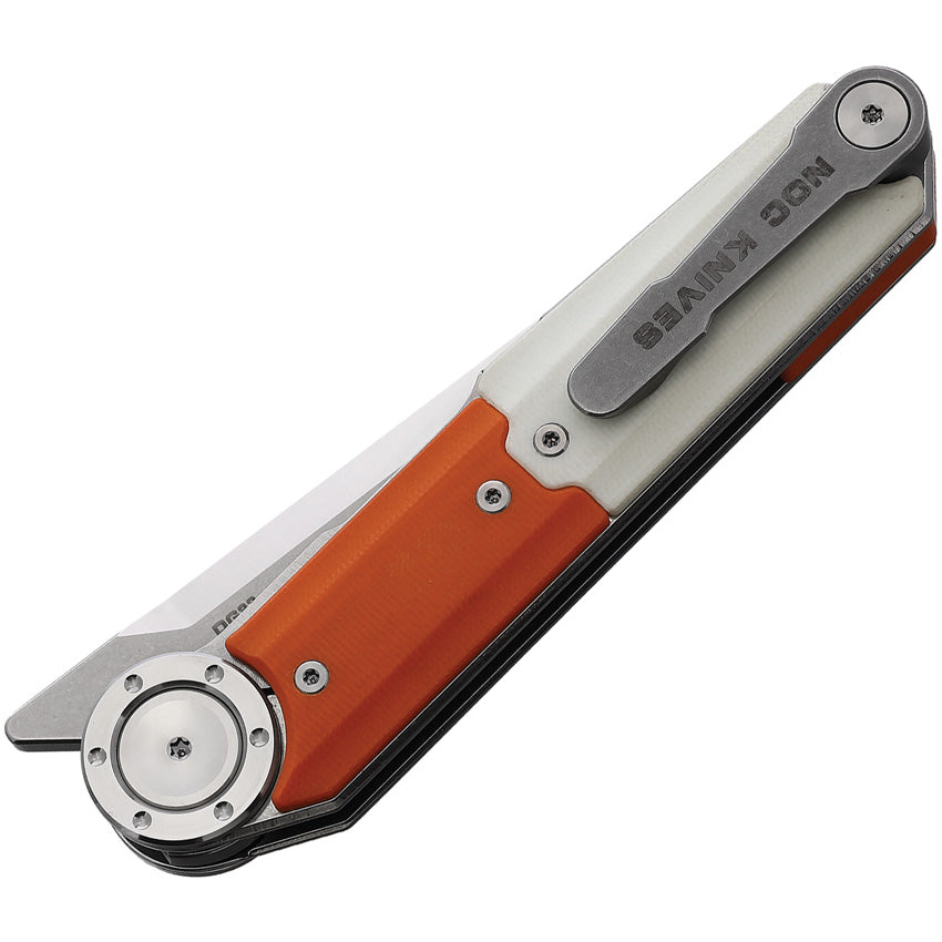 NOC DG23 Linerlock Org/White - STEDG2302