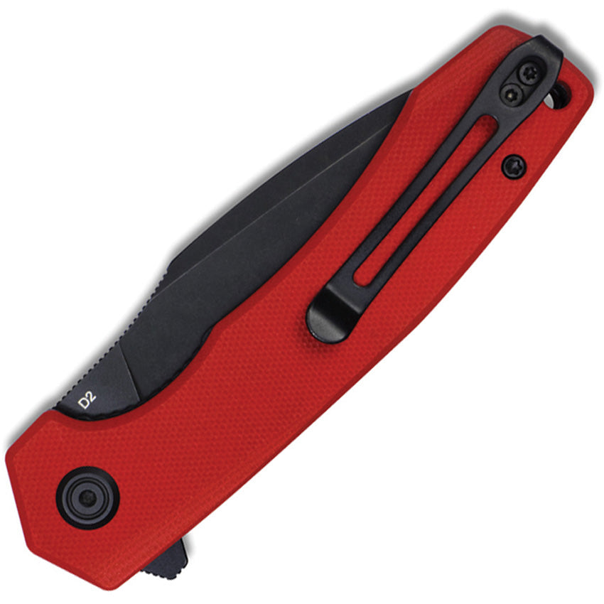 Calyce Linerlock Black Red - KUB901F