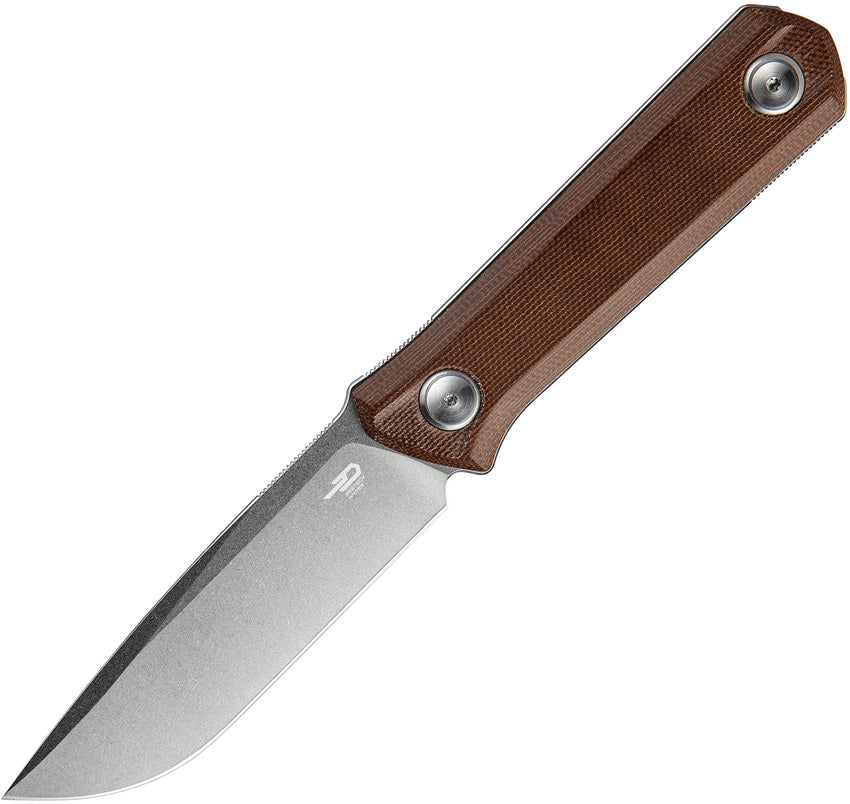 Hedron Fixed Blade Micarta - BTKF02D