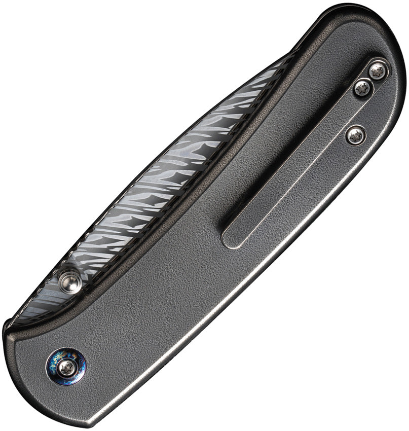 Qubit Button Lock Damasteel - WE22030FDS1