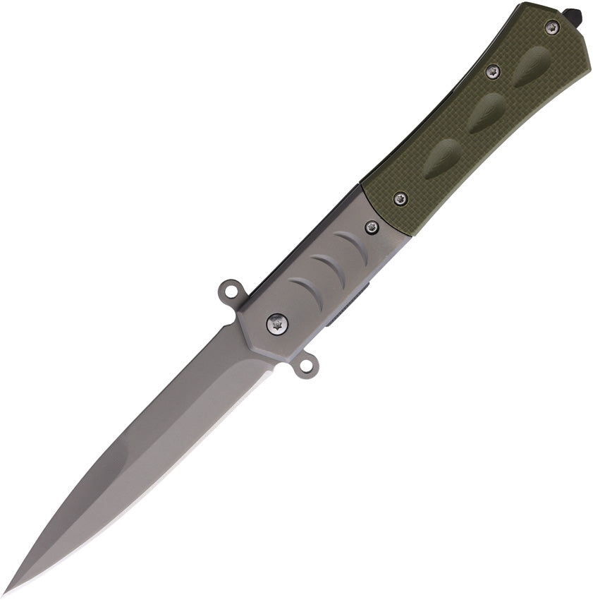 Linerlock A/O Green G10 - EE10A108GN