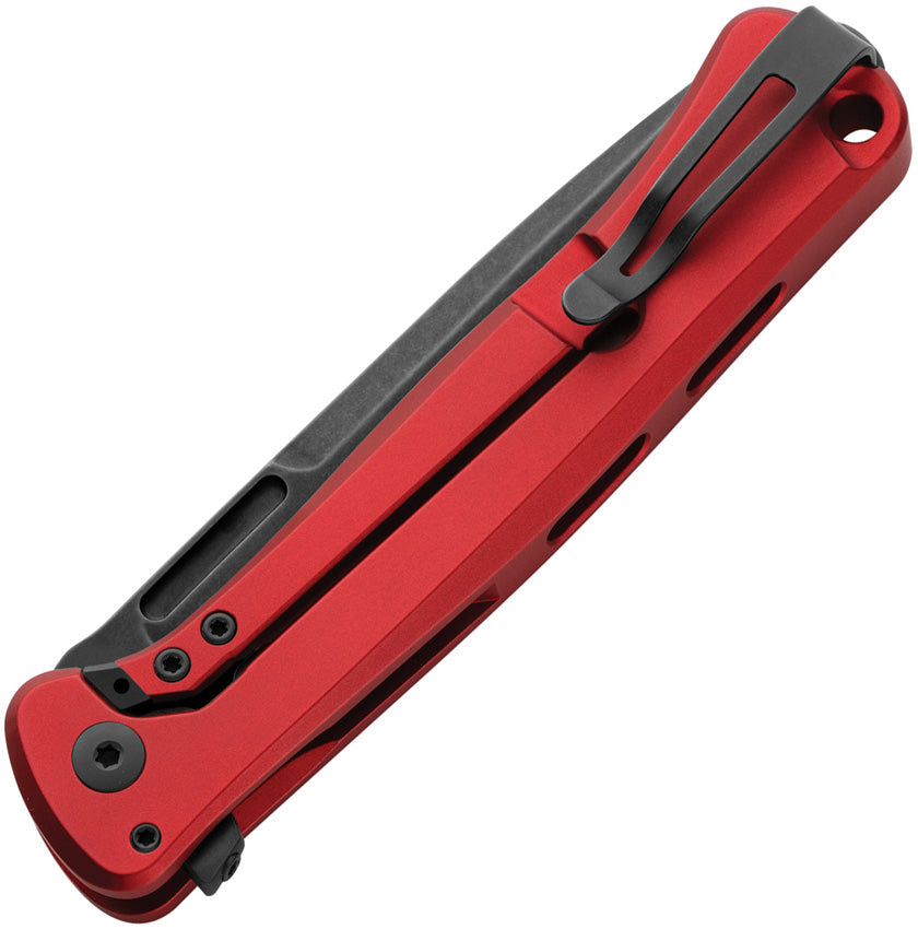 Skinny Framelock Red Al - LSTSK01ARD