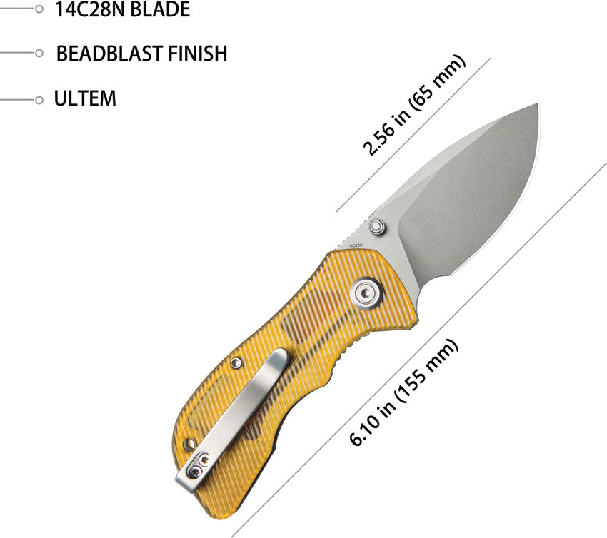Karaji Linerlock Spear Ultem - KUB180H