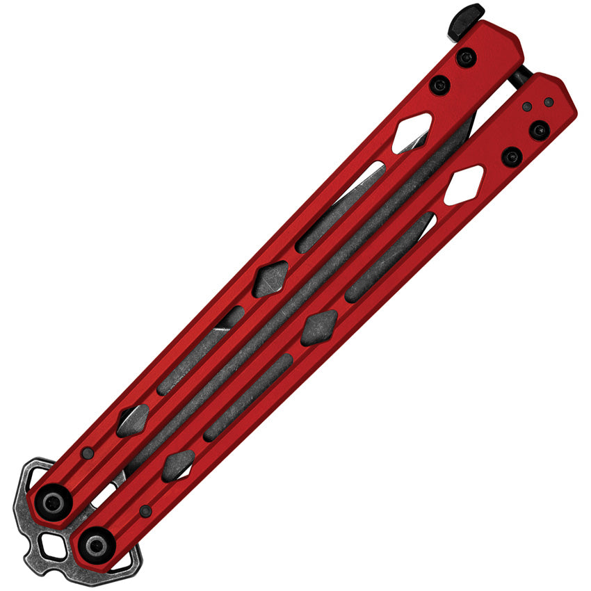 Lucha Butterfly Knife Red - KS5150RDBW