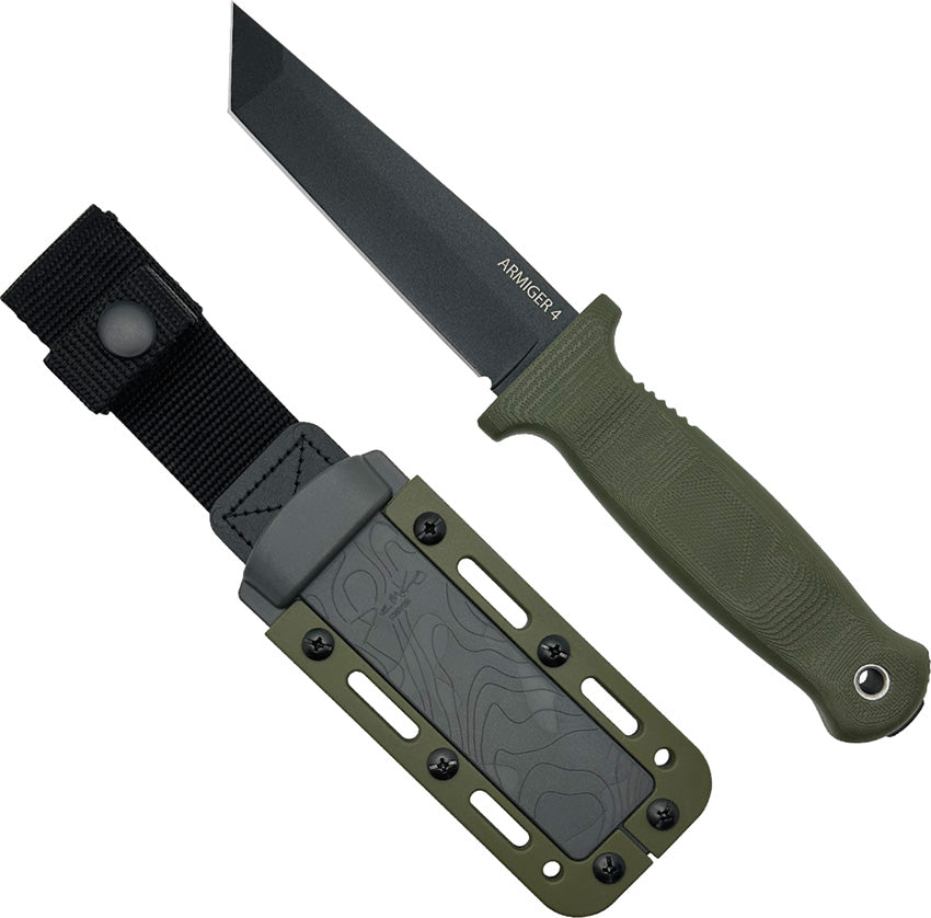 Armiger 4 Fixed Blade Tanto OD - DEM09657