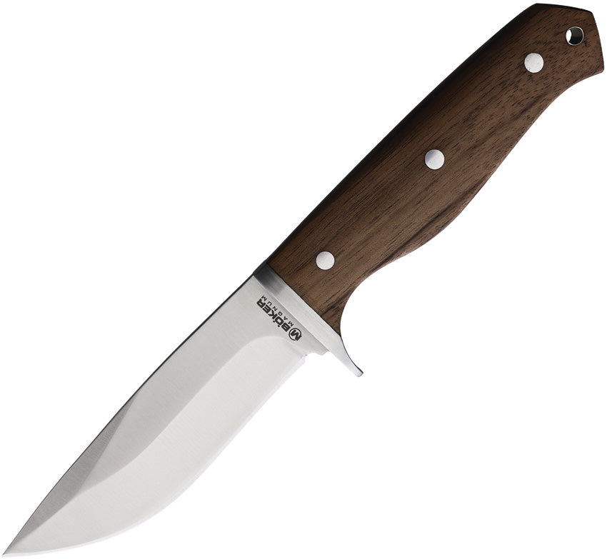 Drop Fixed Blade Walnut - BOM02SC338