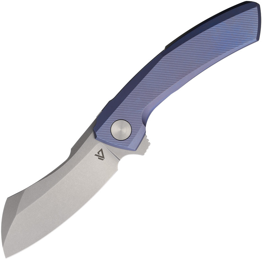 Mini Cleaver Framelock Blue - VANG012