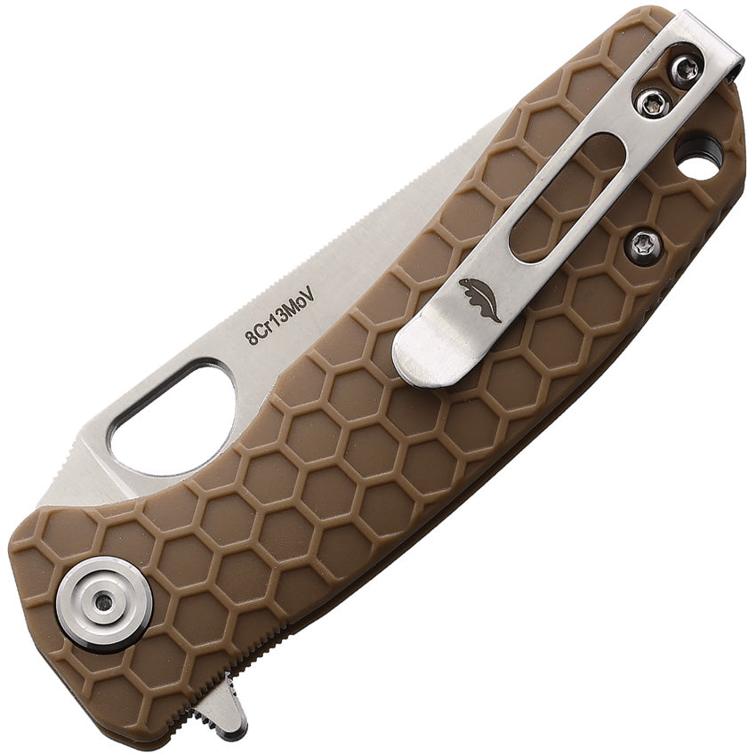 Small Leaf Linerlock Tan - HB1309