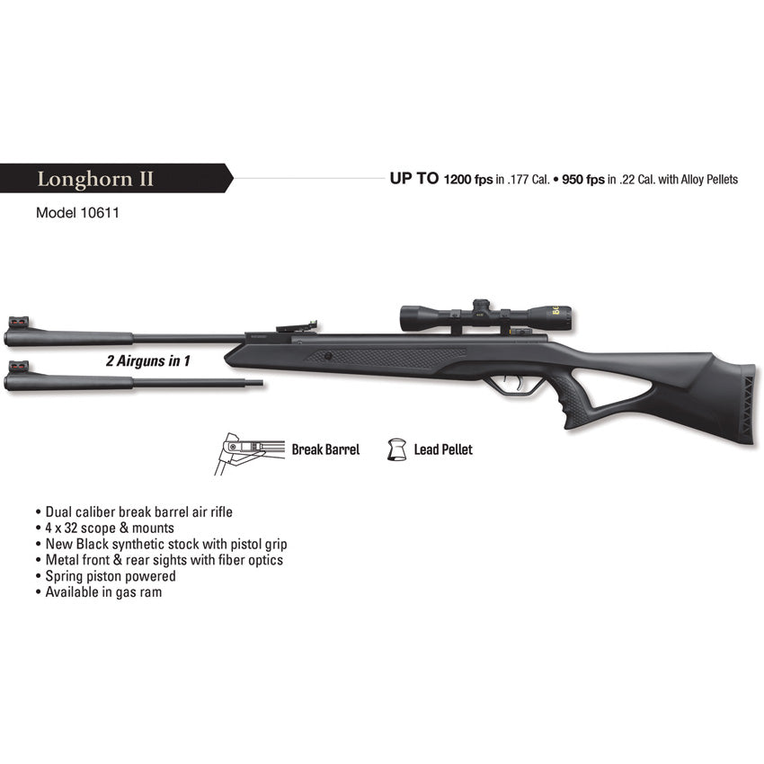 Longhorn II Air Rifle - BM10611