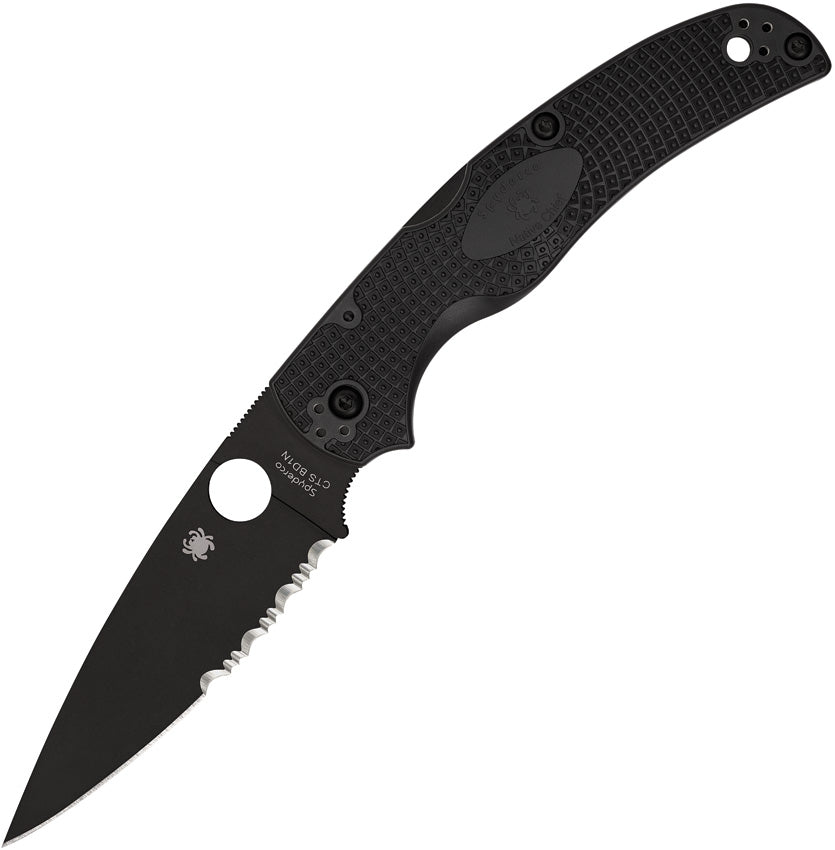 Native Chief Lockback Black - SC244PSBBK