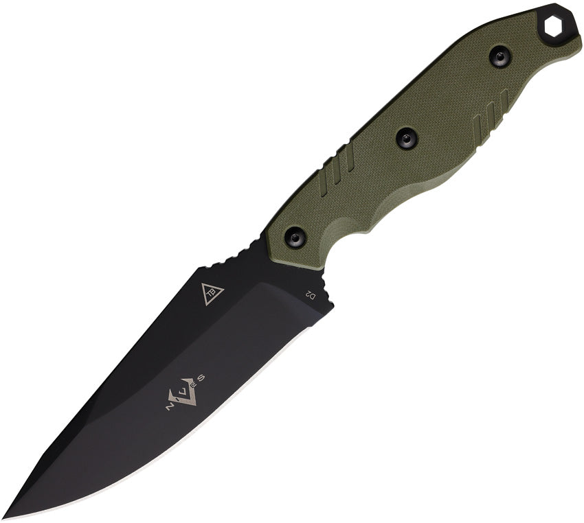 Trailblazer Fixed Blade Green - VNIVFB25GPBGR