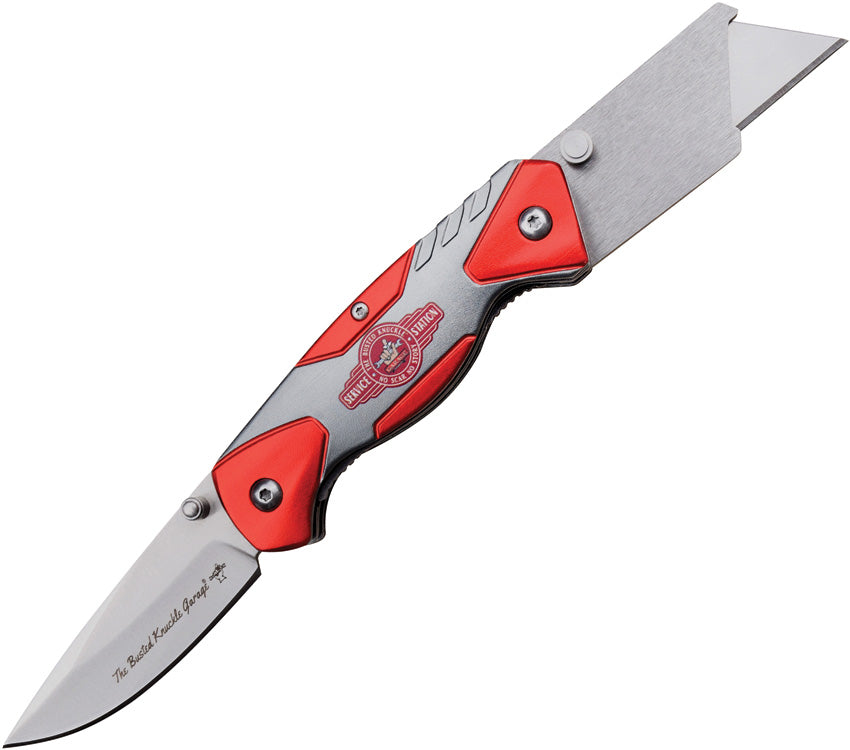 Linerlock Red/Gray - BKGFDR002