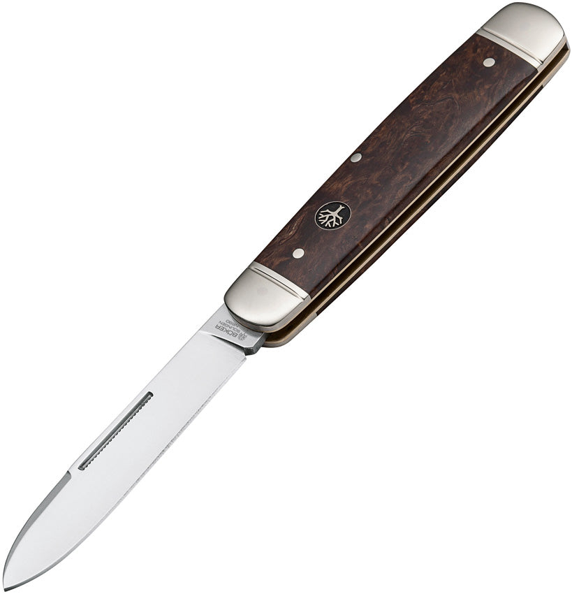 Cattle Knife Curly Birch - BO110910