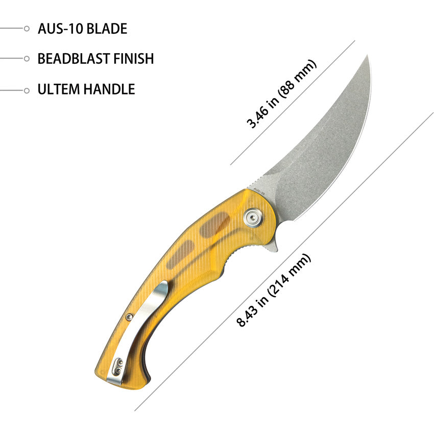 Scimitar Linerlock Ultem - KUB173A