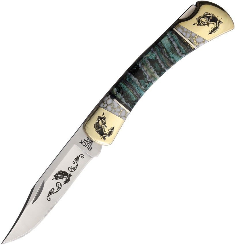Custom Buck 110 Lockback - YH444