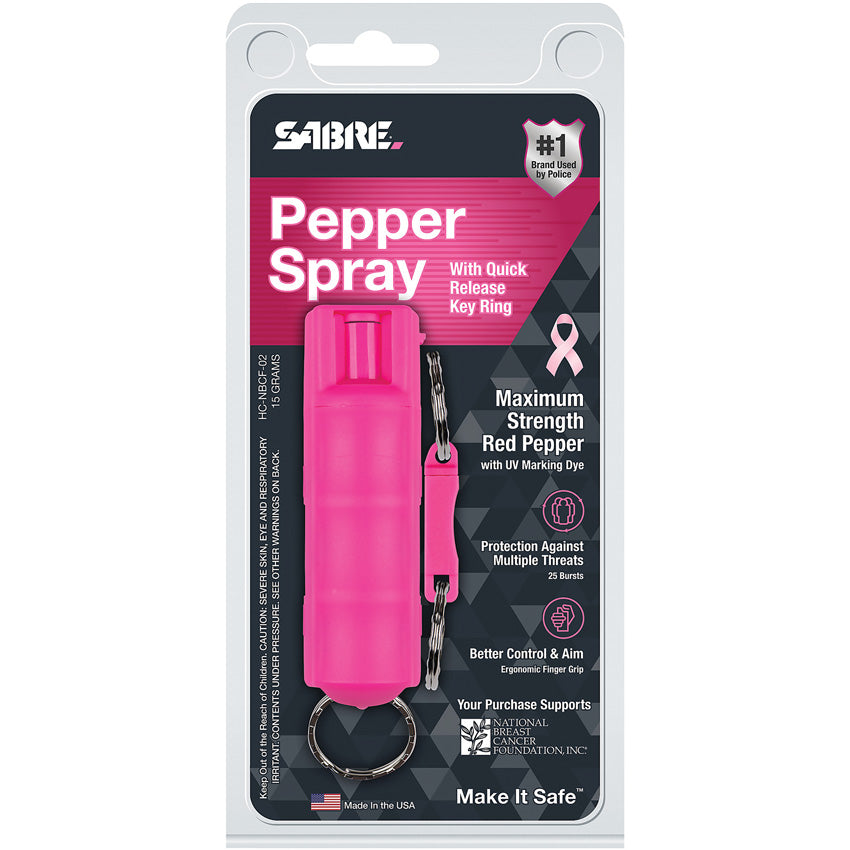 Key Ring Pepper Spray Pink - SA10558