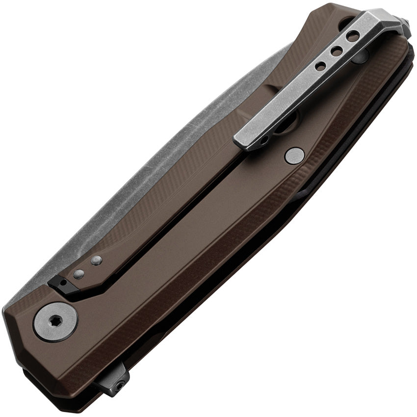 Myto Framelock Aluminum Brown - LSTMT01AEB