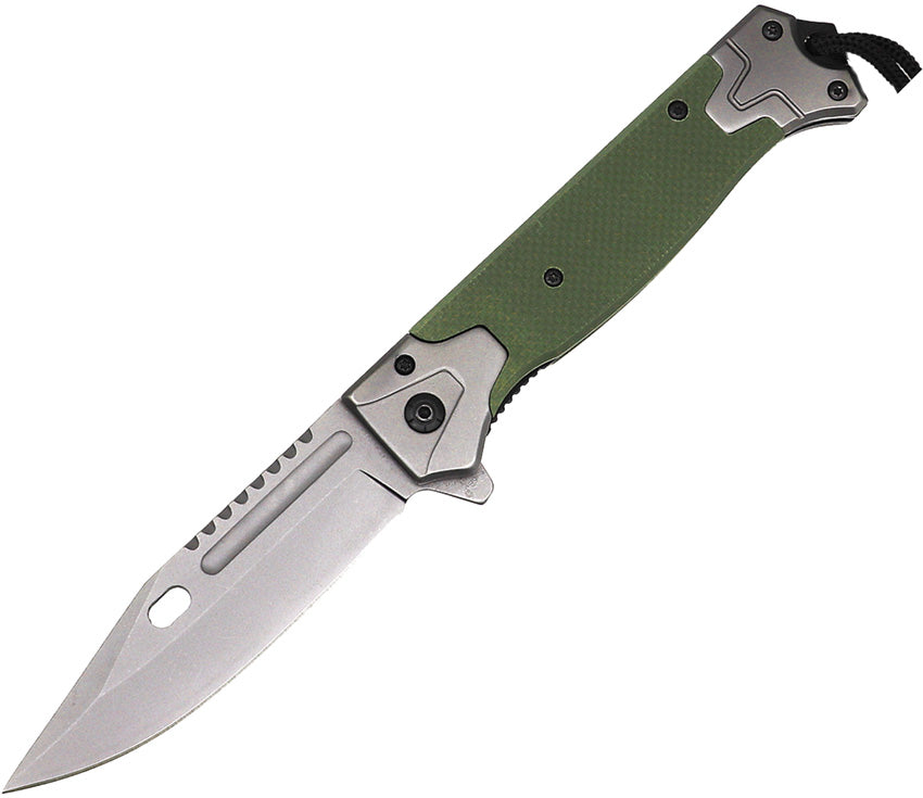 Linerlock A/O Green G10 - EE10A121GN