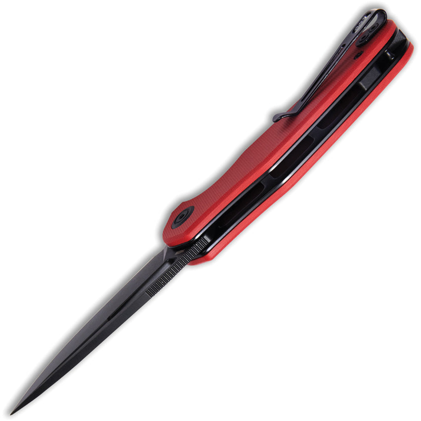 Dugu Linerlock Black Red - KUB210F