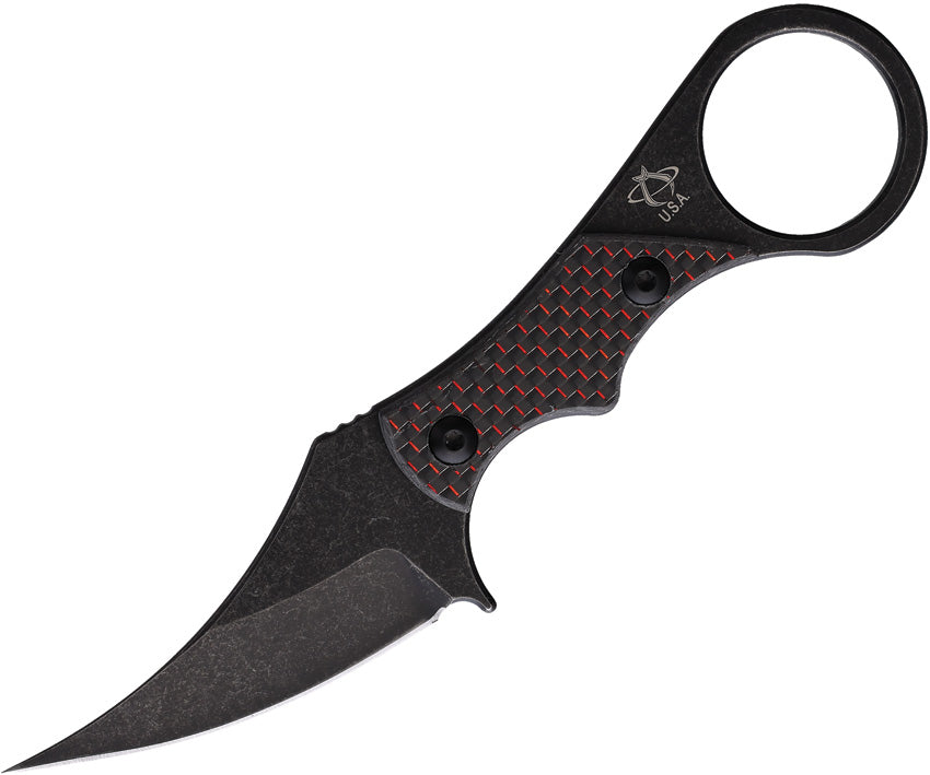 Sabot III Fixed Blade Red CF - MAN8349