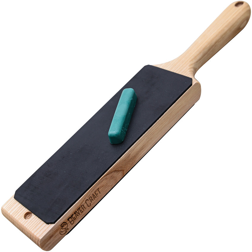 Leather Strop with Compound - BVRLS1P1