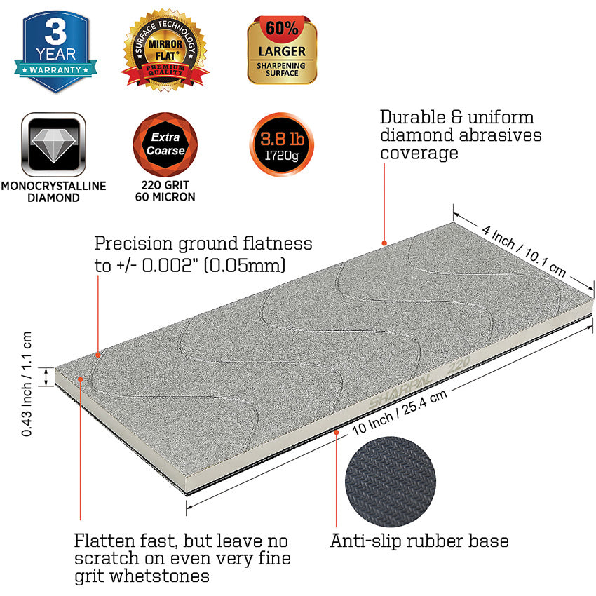 Diamond Lapping Plate - SHP145H