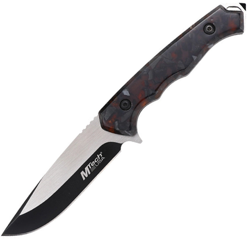 Fixed Blade Red Acrylic - MTFIX006OG