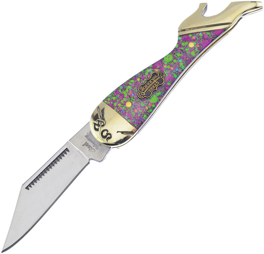 Leg Knife Mardi Gras - FSW187MG