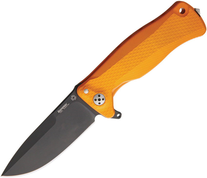 SR11 Framelock Black Orange - LSTSR11AOB