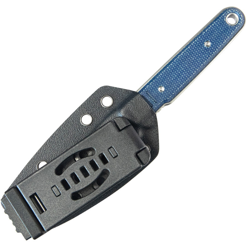 JL Fixed Blade Blue Micarta - KUB356B