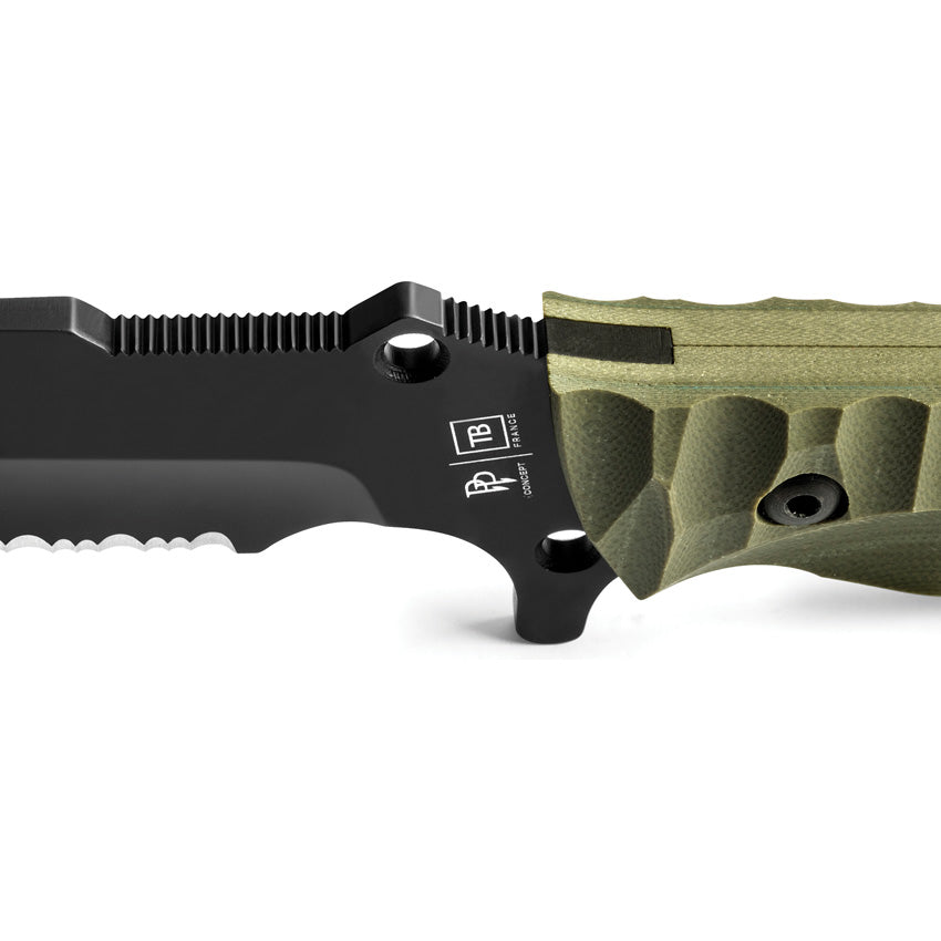 Survival Fixed Blade Green - TBO008