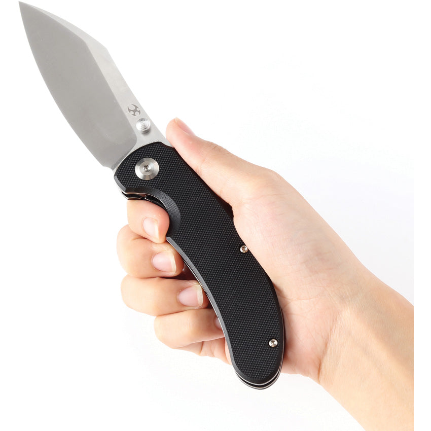 Nesstreet Linerlock Black G10 - KT1039A1