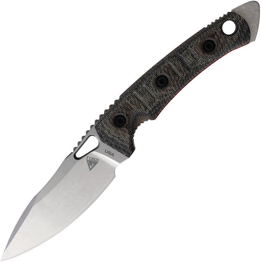 Cacula Fixed Blade Blk/Tan - FOB064