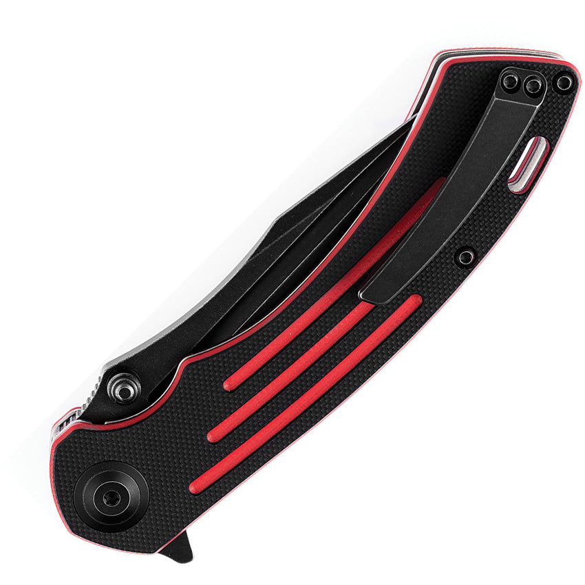 Pretatout Linerlock Black/Red - KT1032A1