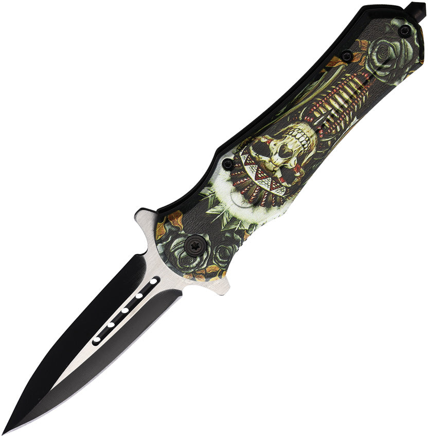 Linerlock A/O West Skull - EE10A90SKIN