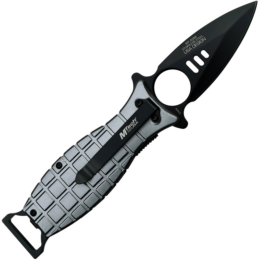 Grenade Linerlock A/O Gray - MTA588GY