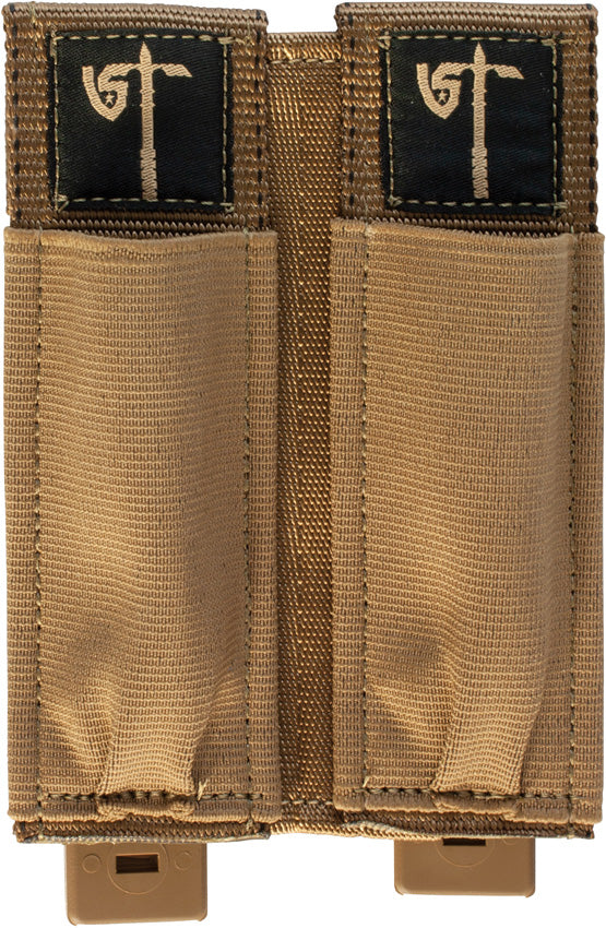 Double Pistol Mag Pouch Coy - USTMOL01702