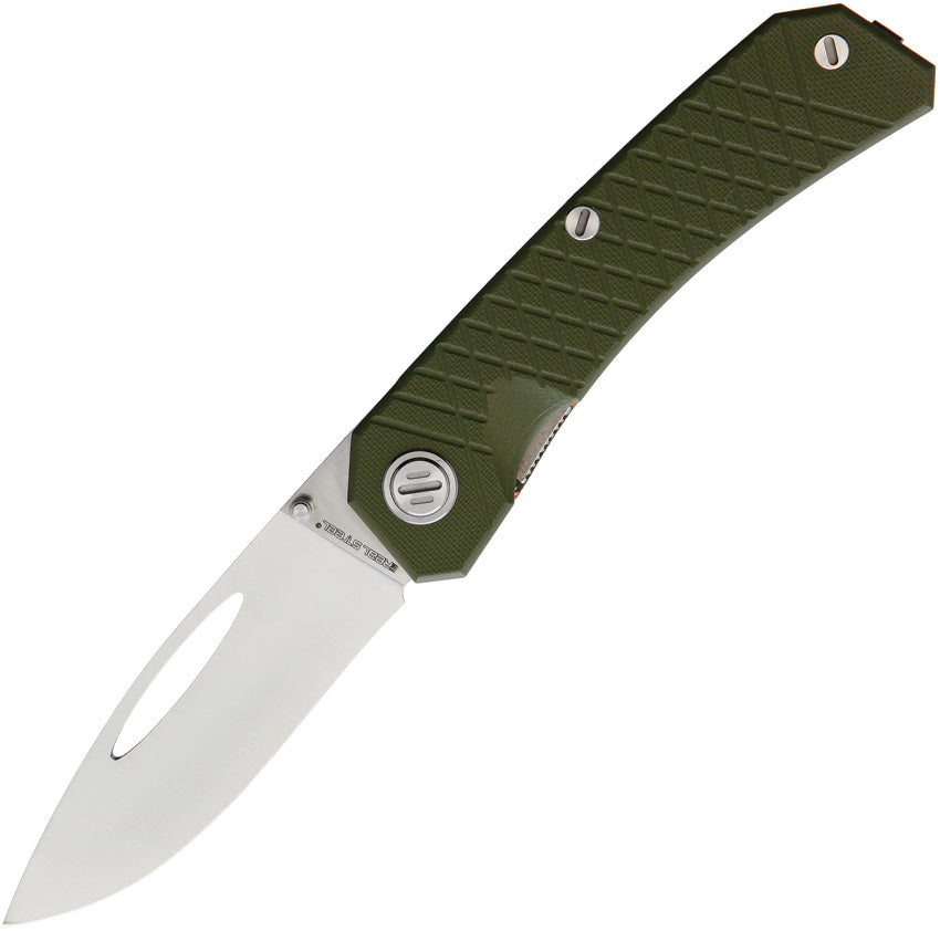 Akuma Linerlock Olive Green - RS9112