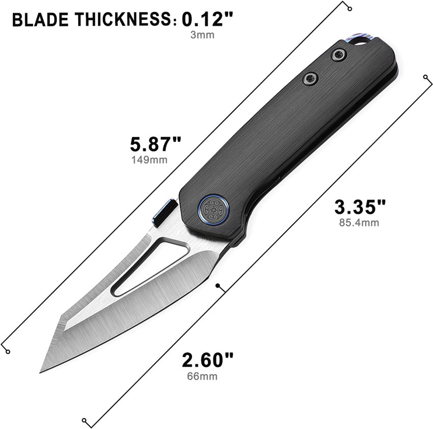 Denka Linerlock Black - CVLC02DS