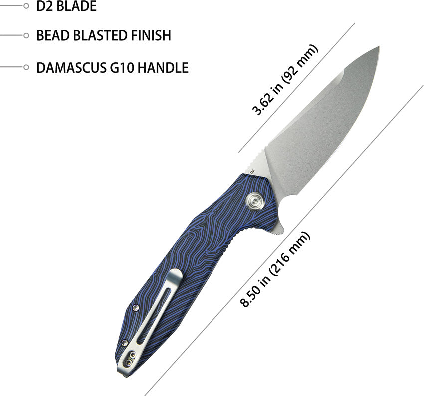 Nova Linerlock Blue/Blk - KUB117J